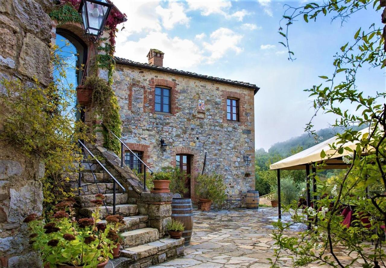 Borgo Livernano - Farmhouse With Pool ラッダ・イン・キアンティ エクステリア 写真