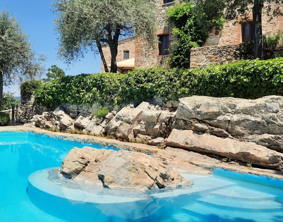 Borgo Livernano - Farmhouse With Pool ラッダ・イン・キアンティ エクステリア 写真