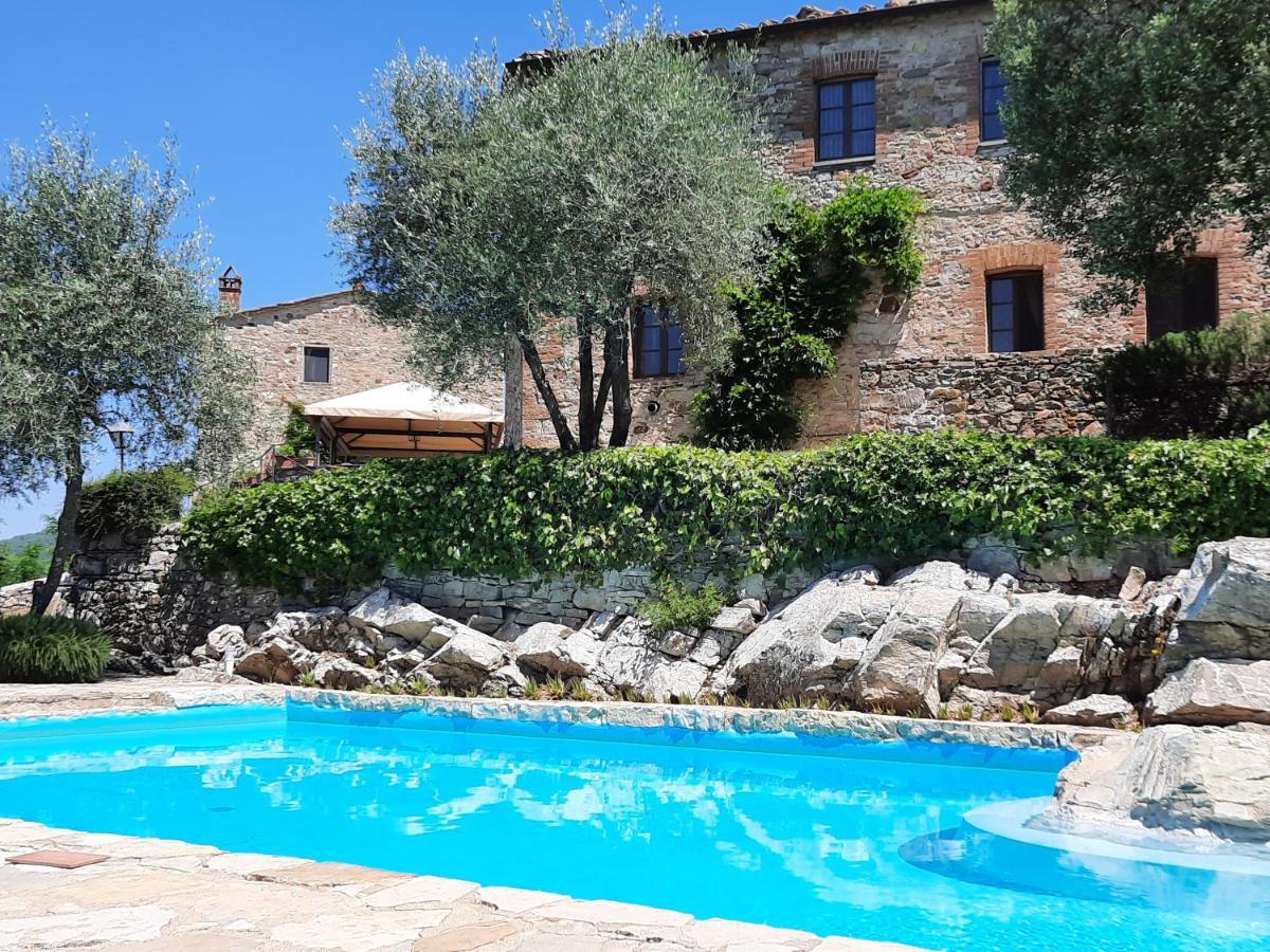 Borgo Livernano - Farmhouse With Pool ラッダ・イン・キアンティ エクステリア 写真