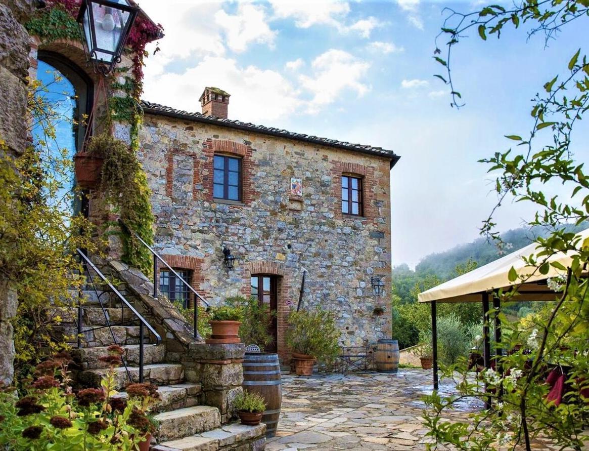 Borgo Livernano - Farmhouse With Pool ラッダ・イン・キアンティ エクステリア 写真