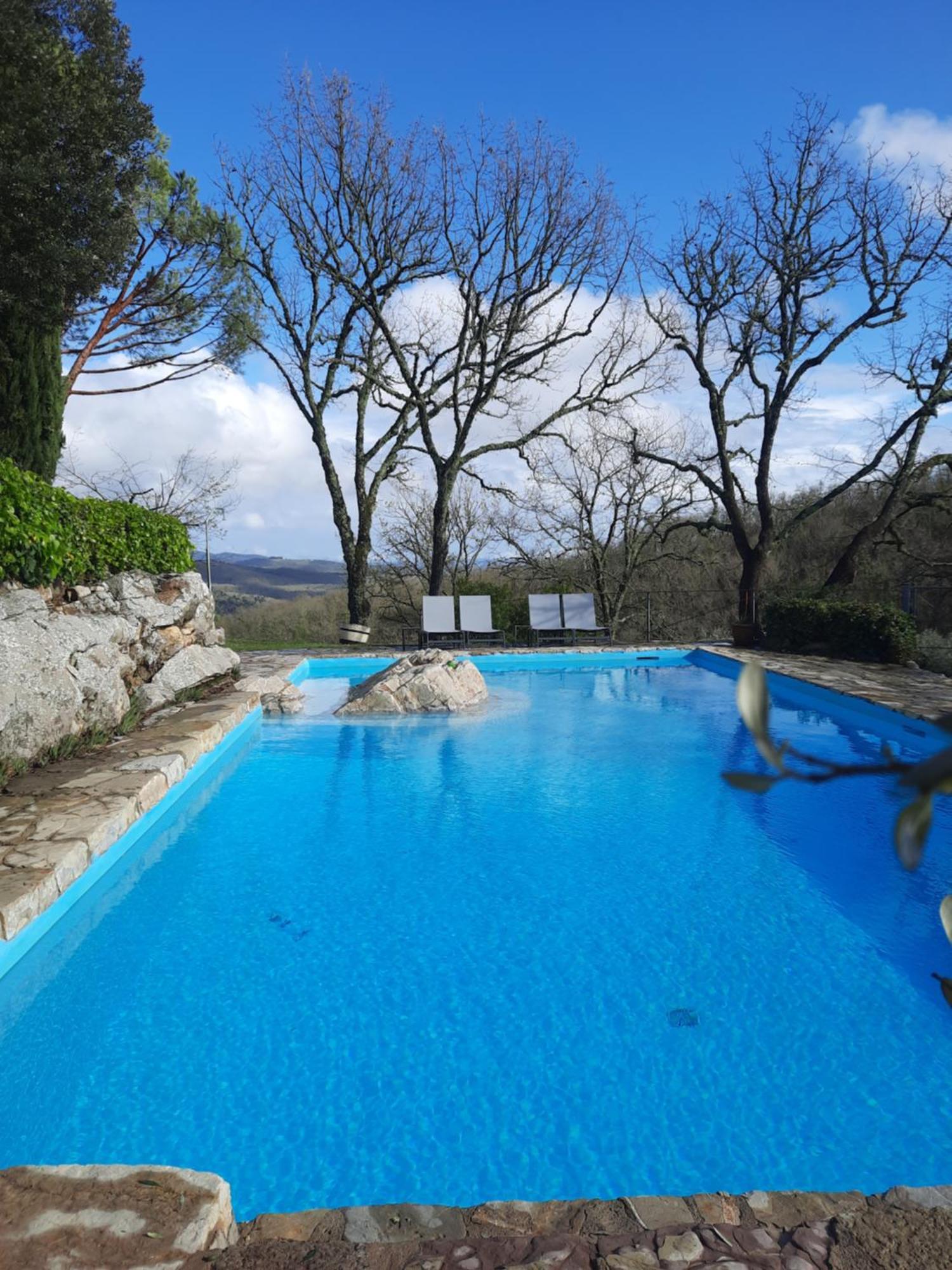 Borgo Livernano - Farmhouse With Pool ラッダ・イン・キアンティ エクステリア 写真