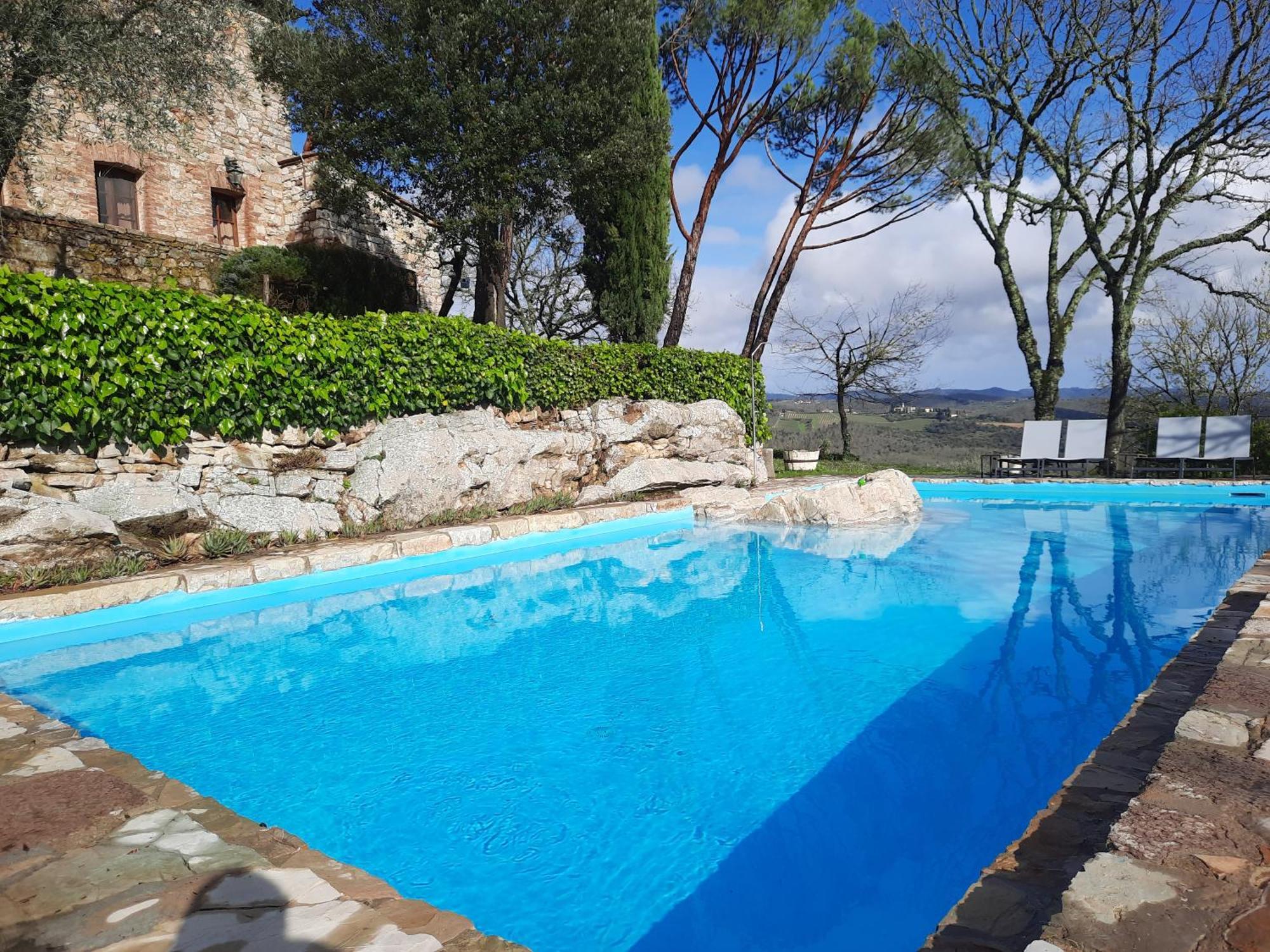 Borgo Livernano - Farmhouse With Pool ラッダ・イン・キアンティ エクステリア 写真